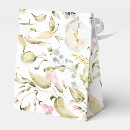 Ballotins Fleur sauvage de printemps Boho Pampas Mariage (Arrière)