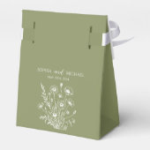 Ballotins Fleur sauvage Elegance-Mariage (Arrière)