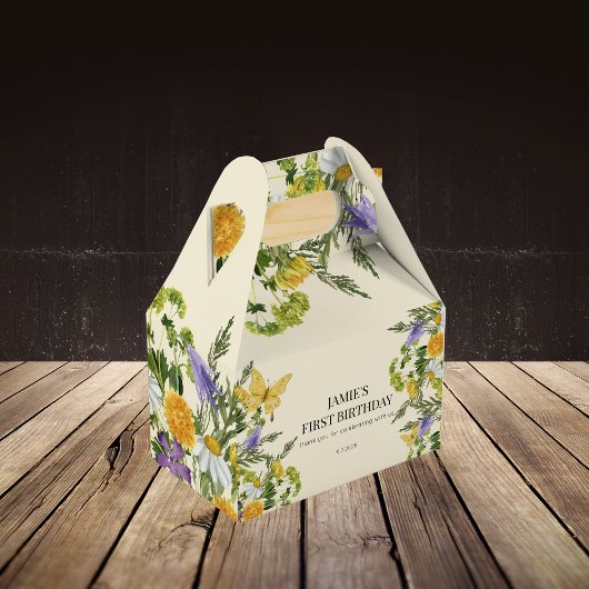 Ballotins Fleur sauvage Floral Boho Girl Anniversaire