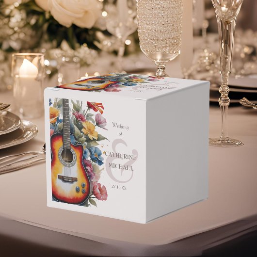 Ballotins Fleur sauvage guitare Ampersand Mariage musical