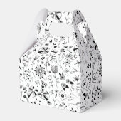 Ballotins Fleur sauvage Monochrome moderne (Arrière)