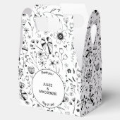 Ballotins Fleur sauvage Monochrome moderne (Ouvert)