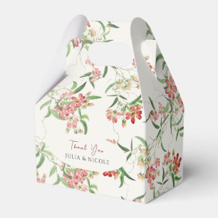 Ballotins Fleur sauvage rose Rose Spring Garland Mariage