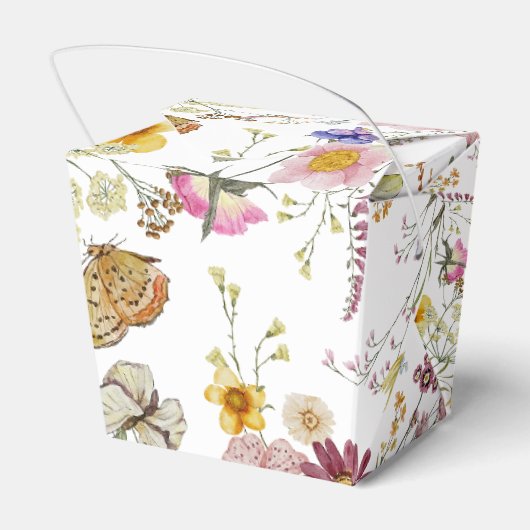 Ballotins Fleur sauvage Rustic Boho Mariage (Arrière)