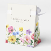 Ballotins Fleur sauvage Rustic Chic Floral Mariage campagnar (Arrière)