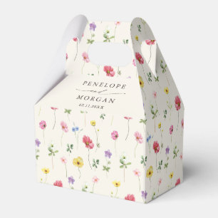 Ballotins Fleur sauvage Rustic Chic Floral Mariage campagnar