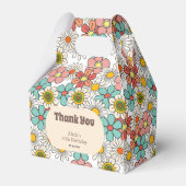 Ballotins Fleur Super Hippie Retro Anniversaire Merci (Verso)