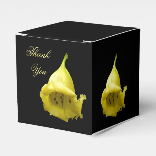 Ballotins Fleur tropicale jaune (Verso)