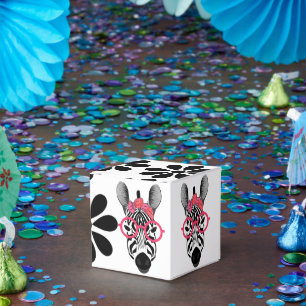 Ballotins Fleur Zebra mignonne