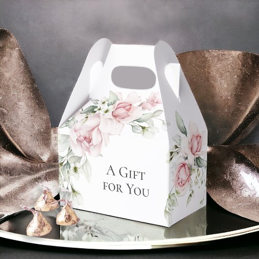 Ballotins Fleurs Aquarelle Rose Un Cadeau Pour Vous