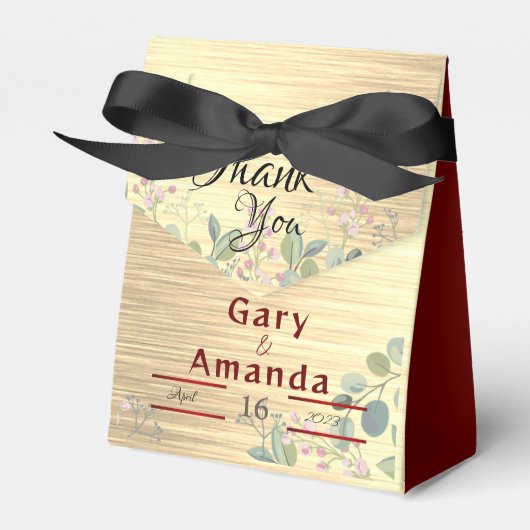 Ballotins Fleurs avec Feuille (Verso)