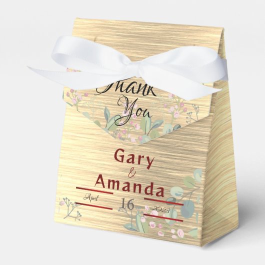 Ballotins Fleurs avec Feuille (Verso)