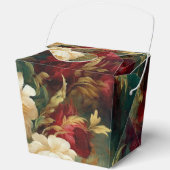 Ballotins Fleurs blanches et rouges romantiques Mariage Show (Recto)