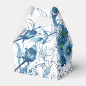 Ballotins Fleurs Bleu Merci (Arrière)
