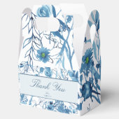 Ballotins Fleurs Bleu Merci (Ouvert)