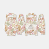 Ballotins Fleurs Boho et Fête des mariées Feuille (Déplié)