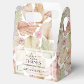 Ballotins Fleurs Boho et Fête des mariées Feuille (Ouvert)