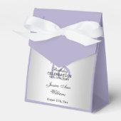 Ballotins Fleurs Clematis et Argent Classy 18e anniversaire (Verso)