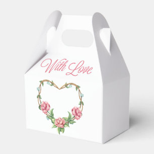 Ballotins Fleurs d'amour Rose rose eau-forte Fleurs de maria