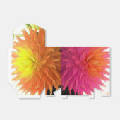 Ballotins Fleurs d'Anniversaire Orange Bright (Déplié)