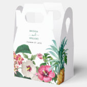 Ballotins Fleurs d'aquarelle tropicale et Mariage de verdure (Ouvert)