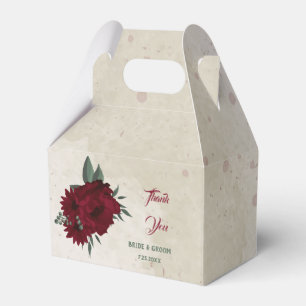 Ballotins fleurs de Bourgogne verdure mariage
