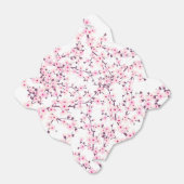 Ballotins Fleurs de cerisier rose blanc Floral (Déplié)