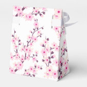 Ballotins Fleurs de cerisier rose blanc | Mariage personnali (Arrière)