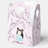 Ballotins Fleurs de cerisiers de poupées Kokeshi (Ouvert)