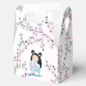 Ballotins Fleurs de cerisiers de poupées Kokeshi (Ouvert)