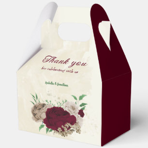 Ballotins Fleurs de champagne de Bourgogne mariage 