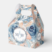 Ballotins Fleurs de coquillages Mariage nautique (Arrière)