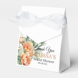 Ballotins Fleurs de corail boho rustique verdure merci