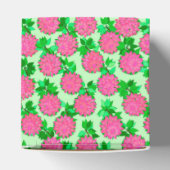 Ballotins Fleurs de dahlia rose fuchsia (Haut)