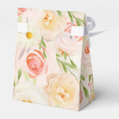 Ballotins Fleurs de jardin chic pour Baby Shower (Arrière)