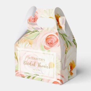Ballotins Fleurs de jardin chic pour Baby Shower de mariage