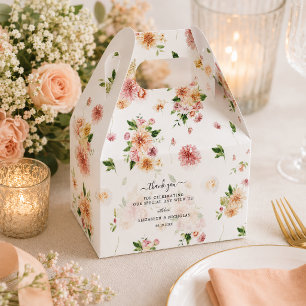 Ballotins Fleurs de Jardin   Remerciements de Mariage