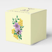 Ballotins Fleurs de lavande de bourdon Jaune (Verso)