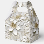 Ballotins Fleurs de Lotus Blanc Or (Verso)