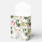 Ballotins Fleurs de Noël et baies (Ouvert)