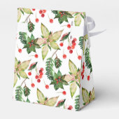 Ballotins Fleurs de Noël et baies (Arrière)