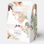 Ballotins Fleurs de pastel florales Bouquet botanique modern (Ouvert)
