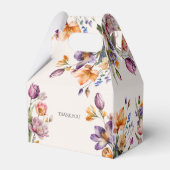 Ballotins Fleurs de printemps colorées Ballotin (Arrière)