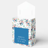 Ballotins Fleurs de printemps colorées motif (Ouvert)