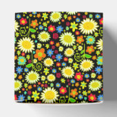 Ballotins Fleurs de printemps - Noir (Haut)