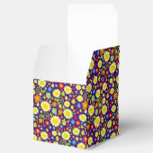 Ballotins Fleurs de printemps - violet profond (Ouvert)