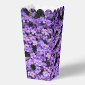 Ballotins Fleurs de violet Boîte à pop-corn (Recto)