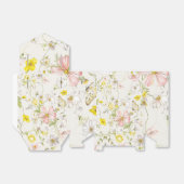 Ballotins fleurs délicates avec papillon à la chinoise (Déplié)