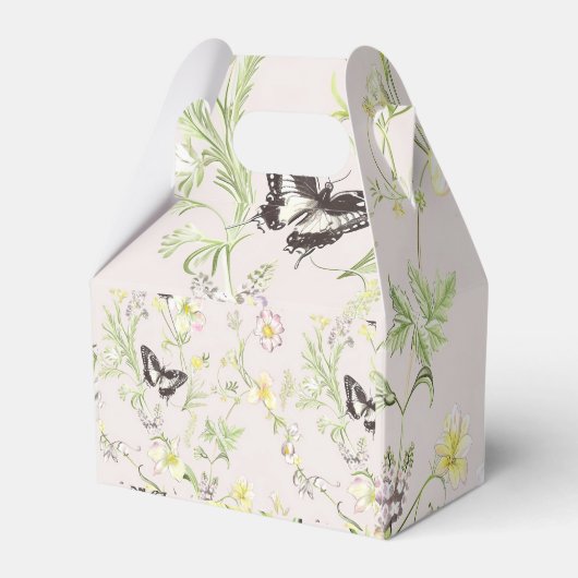 Ballotins fleurs délicates avec papillon à la chinoise (Arrière)