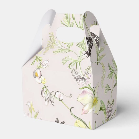 Ballotins fleurs délicates avec papillon à la chinoise (Verso)